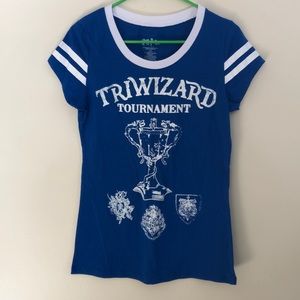 Harry potter triwizard tournament blue shirt